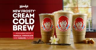 Wendy's New Frosty Cream Cold Brew Available with Vanilla, Chocolate and Caramel Flavors