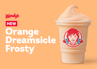 Wendy's New Orange Dreamsicle Frosty