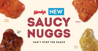 Wendy's New Saucy Nuggs: Can't Stop the Sauce